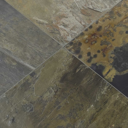 Msi Autumn 12 In. X 12 In. Gauged Slate Floor And Wall Tile, 10PK ZOR-NS-0001